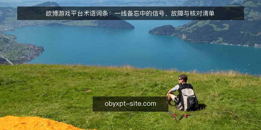 欧博游戏平台术语词条：一线备忘中的信号、故障与核对清单 — 信号词条：哪些现场迹象值得先记 配图